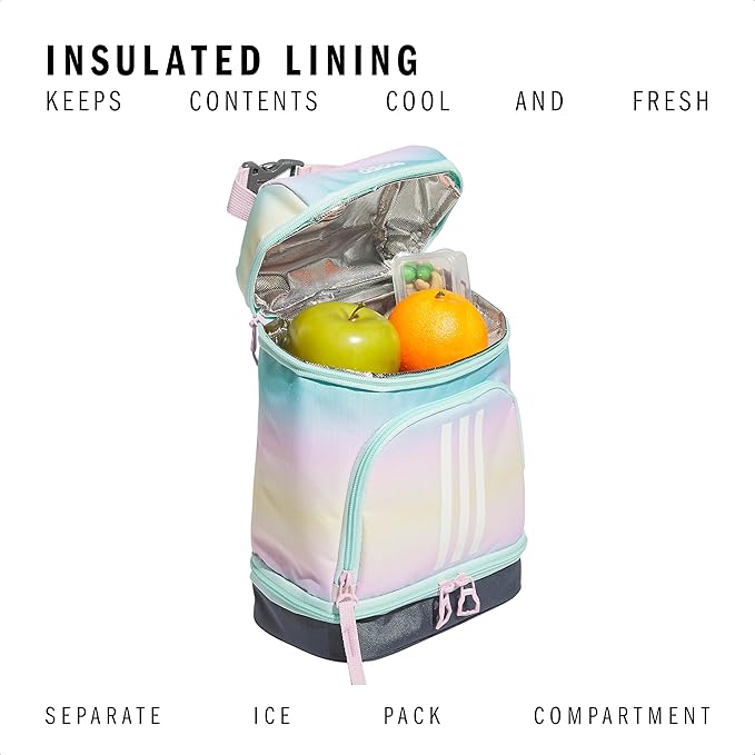 adidas Excel Lunch Bag – Insulated Cooler Lunchbox, 6L