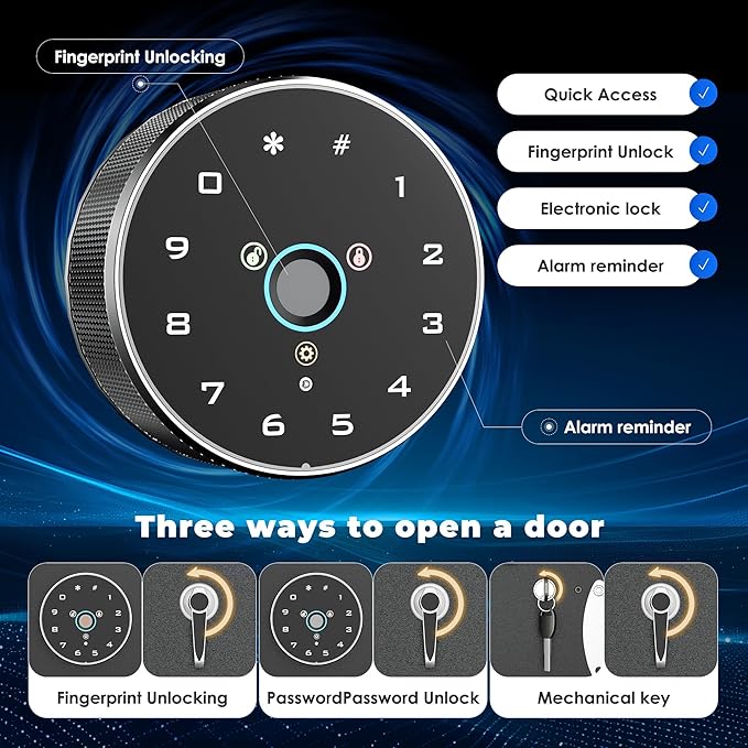 INTERGREAT 5-7 Gun Safes,Gun Safe for Rifles and Pistols,Shotgun Rifle Safe,Gun Safes for Rifle and Shotguns,Long Gun Cabinets with Fingerprint/Digital Keypad/Removable Shelf for Rifles Safes