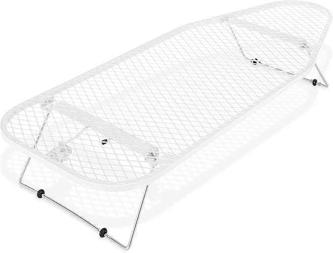 Whitmor Tabletop Ironing Board - Scorch Resistant Cover - Blue
