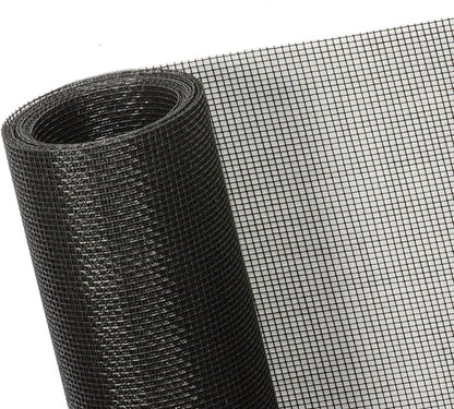 TOOLTRIZ Windows Screen and Screen Door Replacement, 48"x118" Durable Fiberglass Screen Mesh - Screen & Sliding Screen Door Repair for Patio & Window