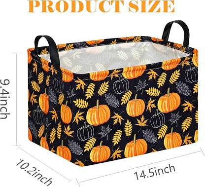 Rectangle Gift Storage Basket Home Shelf Storage Basket Organizer Box Clothes Laundry Hamper Nursery Basket Laundry Basket with Handles
