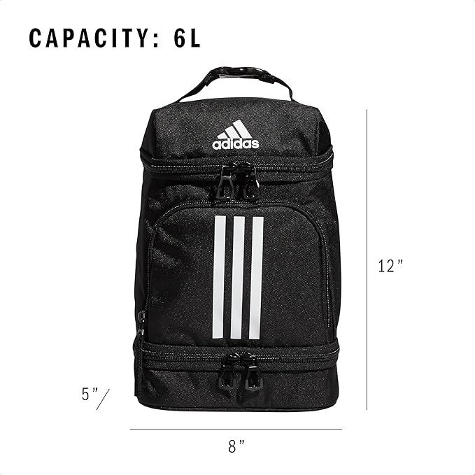 adidas Excel Lunch Bag – Insulated Cooler Lunchbox, 6L