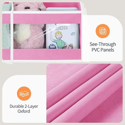 Yecaye 5-Tier Over The Door Organizer Dual-Column, 80lbs Load Stuffed Animal Storage of 10 Compartments, Heavy Duty Door Organizer Hanging for Bedroom Closet Dorm Bathroom Pantry, Macaron Pink