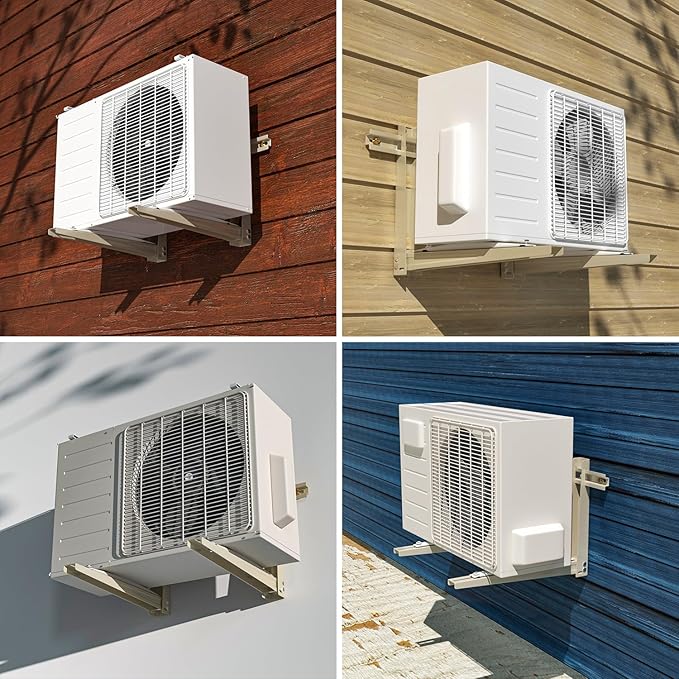 Mini Split Mounting Bracket with Crossbar for Mini-Split AC 7000 BTU to 12000 BTU