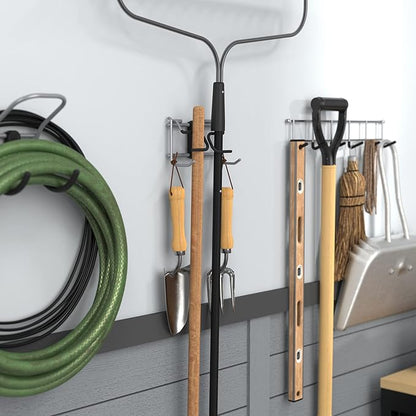 ClosetMaid 35563 MaxLoad Two-Handle Garage & Utility Hang Up Hooks