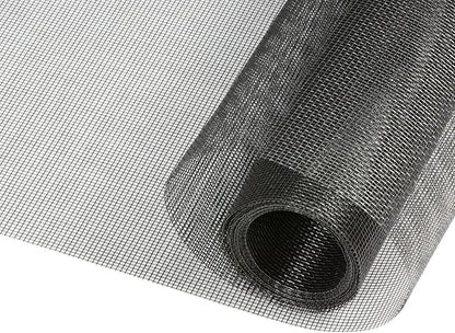 Windows Screen and Screen Door Replacement, 59"x106" Durable Fiberglass Screen Mesh- Window Screen & Sliding Screen Door Repair for Patio and Windows, Tooltriz
