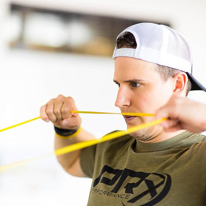 PRx Performance - Resistance & Stretch Band - Perfect for Pull-ups, Chin Ups, Muscle Ups, Power Lifting, Physical Therapy, Mobility Bands, Exercise Bands