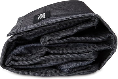 PackIt® Freezable Lunch Bag, City Charcoal, Built with EcoFreeze® Technology, Foldable, Reusable, Zip and Velcro Closure with Buckle Handle, Designed for Work Lunches and Fresh Lunch On the Go