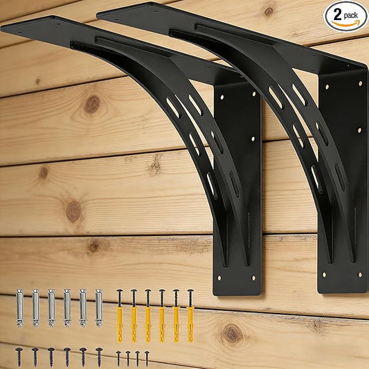 30 INCHX 19 INCH Heavy Duty Bracket,Granite Countertop Support Brackets, Heavy Duty Shelf Brackets , Max Load 1100 Lbs ,Mantel Brackets (Set of 2) - (30" x 18.8")