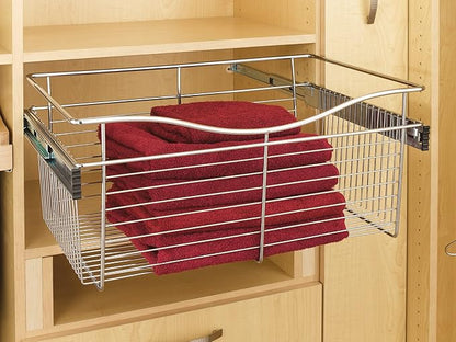 REV-A-SHELF 18" W Closet Basket for Custom Closet Systems
