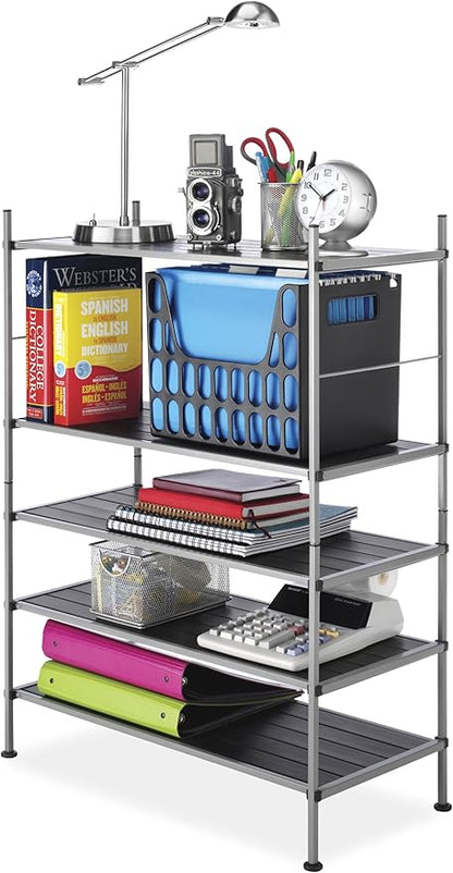 Whitmor 3 Tier Closet Storage Shelves - Shoe Rack and Home Organizer