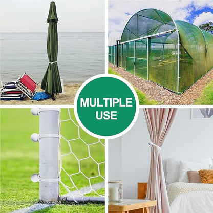 30PCS of 3 Sizes Ball Bungee Cords, 6, 9, 11 Inch Tarp Canopy Bungee Balls, Heavy Duty Tie Down Cord for Shelter, Gazebo, Camping, Tent, Cargo, Holding Wire and Hoses (Ball Size 1 inch)
