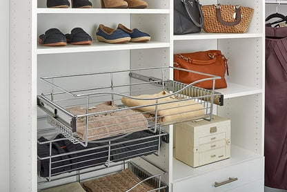 REV-A-SHELF 18" W Closet Basket for Custom Closet Systems