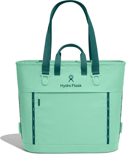 Hydro Flask Carryout Tote - Insulated Tote Bag - 20 L Capacity in Mermaid Green