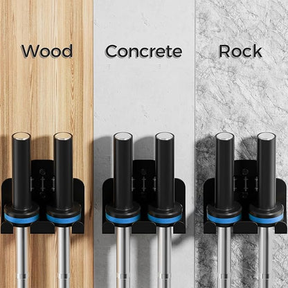 Barbell Wall Holder,Olympic Hanger,Garage Gym Bar Wall Rack,Vertical Barbell Mount Rack,Space Saving Commercial or Home Gym Accessory,Holds Under 33mm Bar Size