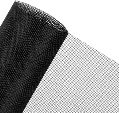 48x102 Inch Window Screen Replacement, DIY Adjustable Pet-Proof Patio Screen, Anti-Mosquito Window Screen Mesh for Porch and Sliding Doors