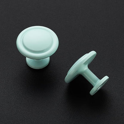 Ravinte 10 Pack 1-1/4 inch Kitchen Cabinet/Drawer/Dresser Knobs Green Zinc Drawer Pulls/Handles