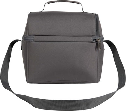 Carhartt Camping Cooler, Worksite Lunchbox, Soft Shell Lunch Bag for Construction Sites, Work and Everyday Use, Gray
