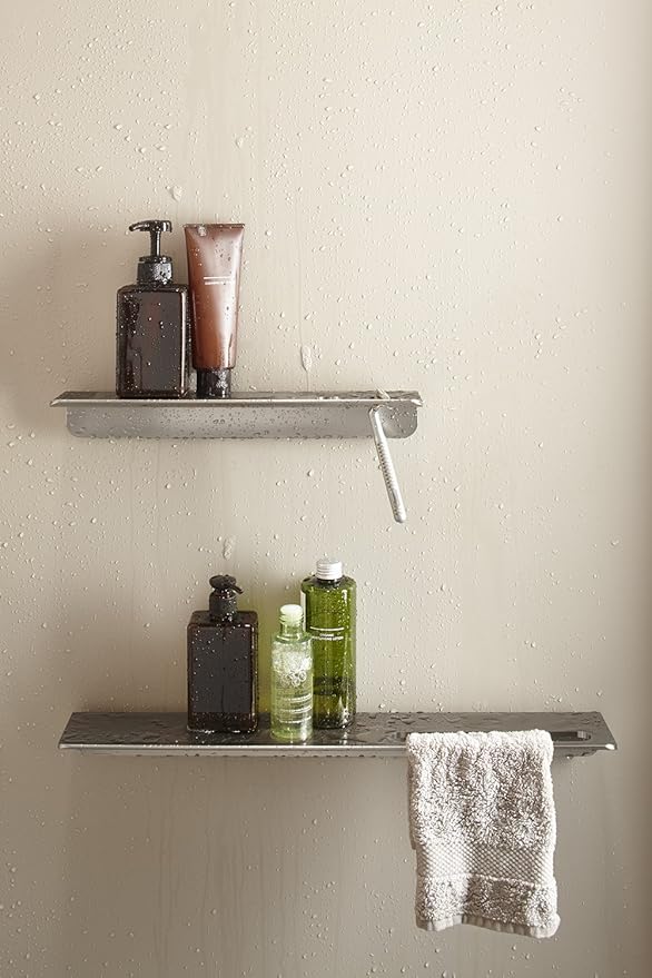 Kohler K-97623-ABZ Choreograph Floating Shower Shelf, Anodized Dark Bronze, 21"