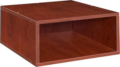 Niche Cubo Half Size Stackable Storage Cube- Warm Cherry (PC1206WC)