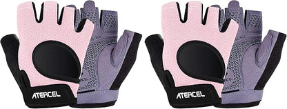 ATERCEL Weight Lifting Gloves Full Palm Protection, Workout Gloves for Gym, Cycling, Exercise, Breathable, Super Lightweight for Mens and Women