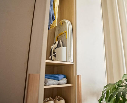 Joseph Joseph Pocket Max Portable Folding Tabletop Ironing Board, 43" Surface, Integrated Iron Storage Hook