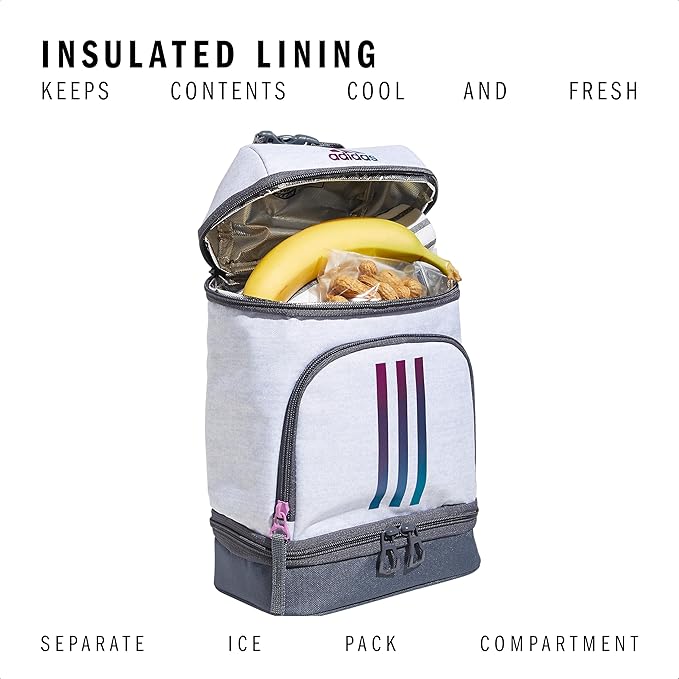 adidas Excel Lunch Bag – Insulated Cooler Lunchbox, 6L
