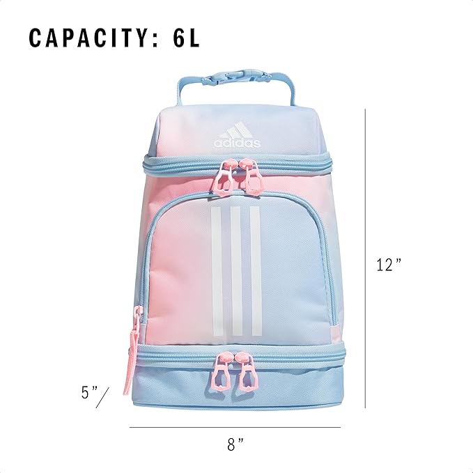 adidas Excel Lunch Bag – Insulated Cooler Lunchbox, 6L
