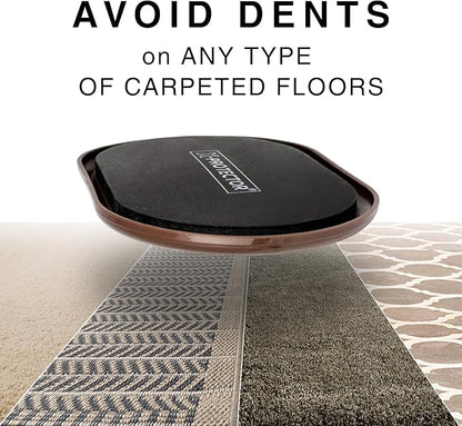 X-Protector Furniture Sliders for Carpet - 4 PCS 6" x 3 1/2" - The Best Heavy-Duty Moving Pads - Sliders for Furniture. Move Your Furniture Easily with Reusable Furniture Moving Sliders for Carpets!