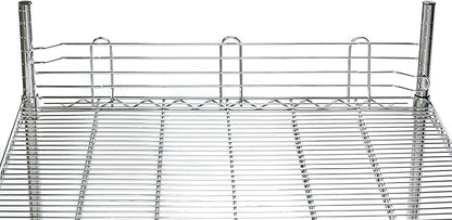 Shelving Inc. 18" w Ledge for Wire Shelving, 4 Count