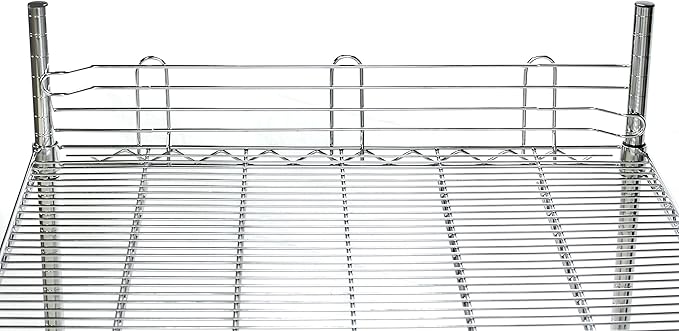 SI Shelving Inc. 54" w Ledge for Wire Shelving, 4 Count