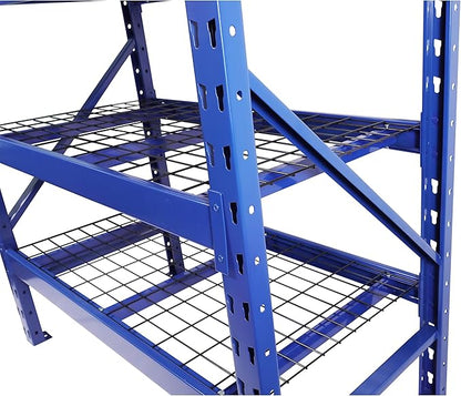 Pro-LifT Garage Storage Shelves - Heavy Duty 3-Tier Adjustable Metal Wire Shelving Units with 3000 lbs Total Capacity for Garage Basement Racking Organization - 48" H X 48" W X 24" D