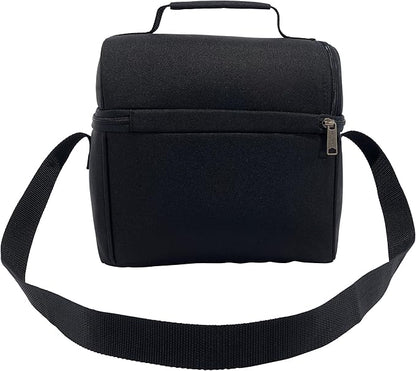 Carhartt Camping Cooler, Worksite Lunchbox, Soft Shell Lunch Bag for Construction Sites, Work and Everyday Use, Black