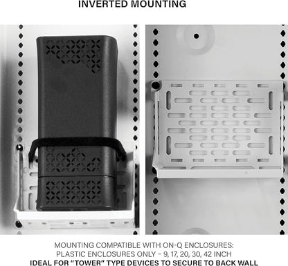 On-Q AC1060 Shelf Mounting Bracket, White