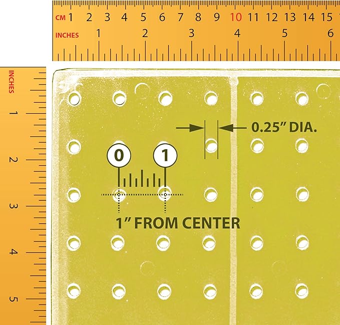 Azar Displays 900940-YEL The DIY Multi-Purpose 10-Piece Pegboard Wall Organizer Kit with One Panel and Accessory Assortment: Hooks, Bins, Headband Holder, Cylinder and Cups. Peg Wall Storage System , Yellow