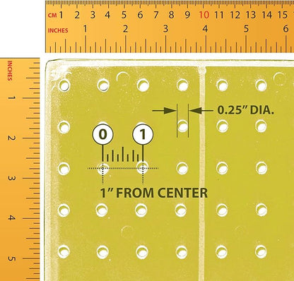 Azar Displays 900940-YEL The DIY Multi-Purpose 10-Piece Pegboard Wall Organizer Kit with One Panel and Accessory Assortment: Hooks, Bins, Headband Holder, Cylinder and Cups. Peg Wall Storage System , Yellow