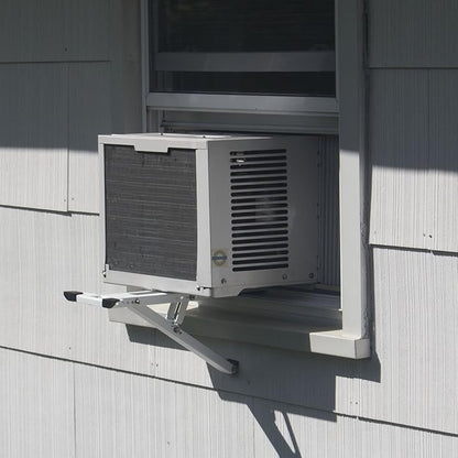 Air Conditioner Support Bracket - Heavy Duty Window AC Mount, Supports Up to 10,000 BTU & 88 Lbs. (Pack of 2)