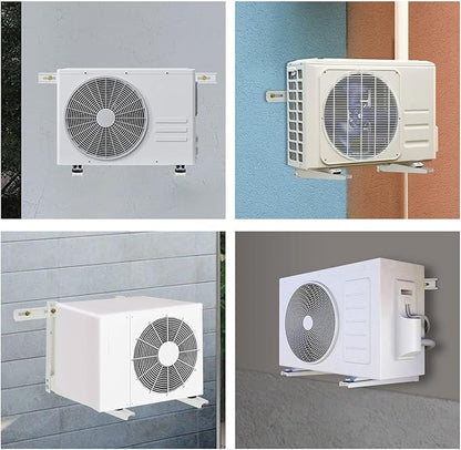 Mini Split Air Conditioner Bracket, Outdoor Wall Mounting Bracket for Ductless Mini Split Air Conditioner Heat Pump Systems, Universal,7000-18000 Btu AC Units, Heavy Duty Support up to 270 LBS