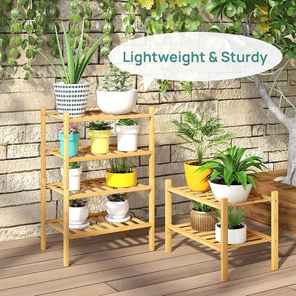 Small Shoe Rack, 2-Tier Shoe Rack for Entryway, Bamboo Wood Shoe Shelf for Closet & Hallway, Long 17.2IN | Beautiful | Functional | Sturdy | Durable