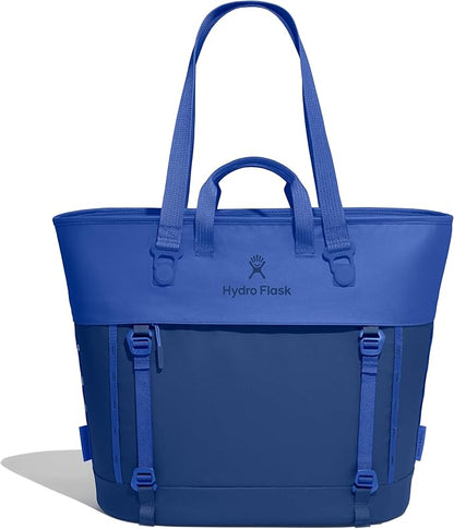 Hydro Flask Carryout Tote - Insulated Tote Bag - 30 L Capacity in Capri Blue
