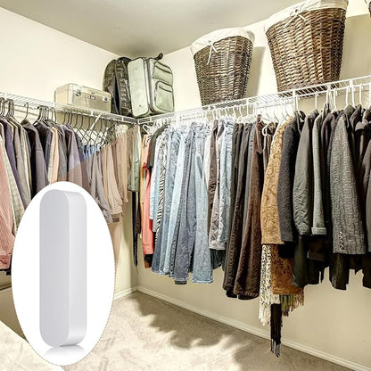 4 Pcs Plastic Rod Spacer Cap Closet Rod Wire Shelf End Caps Closet System Parts Shelf Covers for Wire Shelves