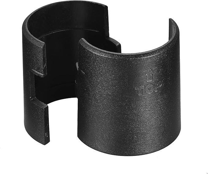 uxcell Wire Shelf Clips 1.5 Inch Wire Shelving Lock Clips Plastic for Wire Shelving System, 32 Pcs