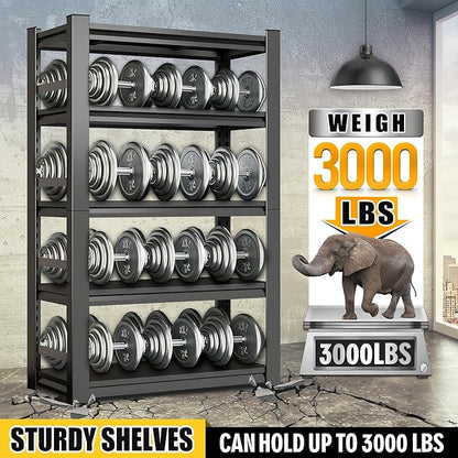 71" H|35" W All-Metal Garage Shelving Unit and Storage-Easy Assembly Shelves 5-Tier Rack|Heavy-Duty Adjustable Shelf|Steel Shelves for Industrial,Warehouse,Basement (16" D x 35.4" W x 71" H)