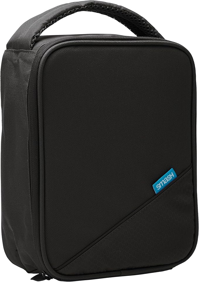 Smash Insulated Lunch Bag Black