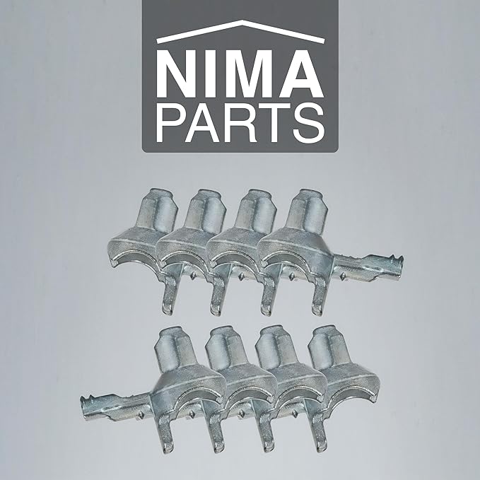 Shelf Support Pegs - Made in Germany - Compatible with IKEA Billy - Cabinet Shelf pins (20 Pieces)