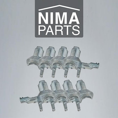 Shelf Support Pegs - Made in Germany - Compatible with IKEA Billy - Cabinet Shelf pins (20 Pieces)