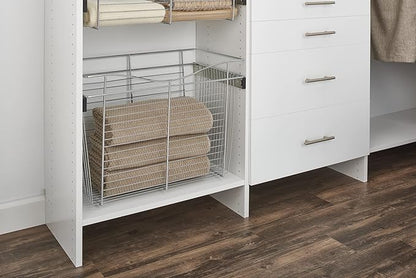 REV-A-SHELF 30" W Closet Basket for Custom Closet Systems