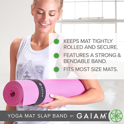 Gaiam Yoga Mat Strap Slap