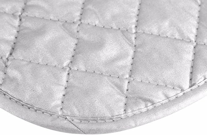Ruibo Magnetic Ironing Mat Blanket,Iron Board Alternative Cover/Quilted Washer Dryer Heat Resistant Pad/Portable Cover/Mat Grey 33"X 18"