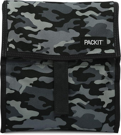 Packit, Bag Lunch Freezable Charcoal Camo